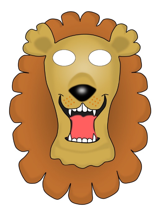 Kagit Aslan Maskesi