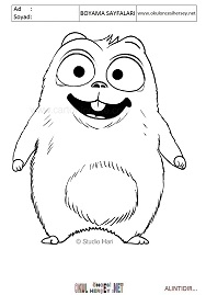 Grizzy Ve Lemmingler Boyama Sayfalari