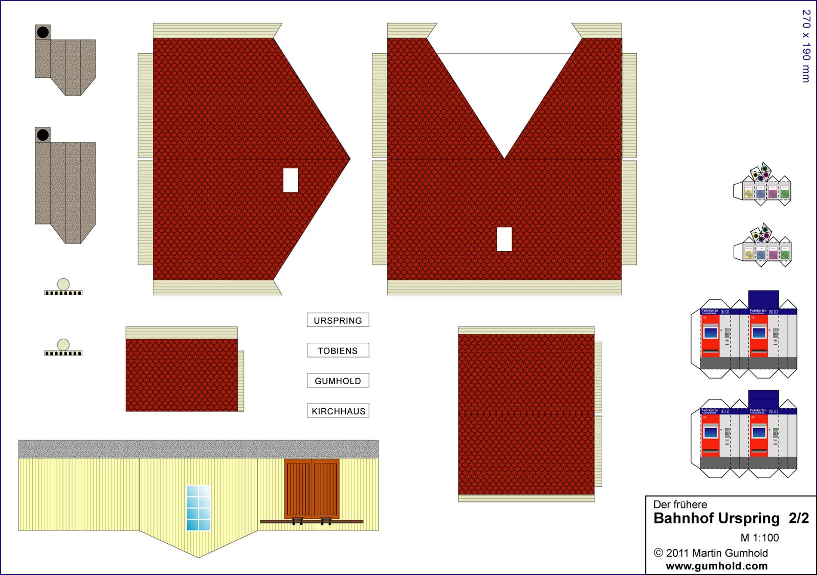 kagit maket ev yapimi model kalip indir