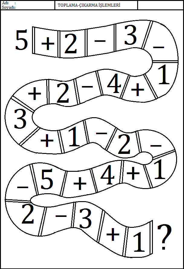 okul öncesi çocuklar için basit matematiksel işlemler