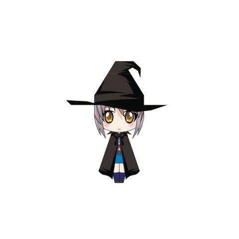Çocuklar İçin  Haruhi Suzumiya Kağıt Kübik Oyuncaklar Şablonu  