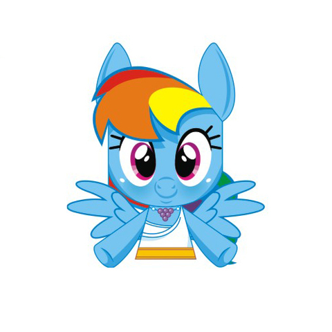 Çocuklar İçin  My Little Pony Kağıt Kübik Oyuncaklar Şablonu  