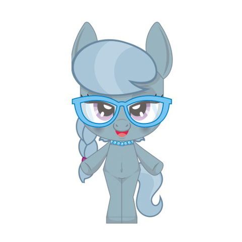 Çocuklar İçin  My Little Pony Kağıt Kübik Oyuncaklar Şablonu  