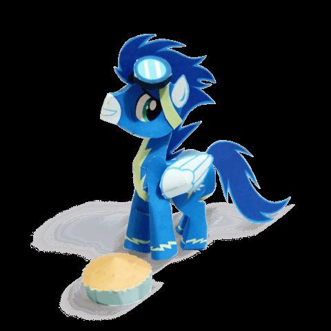 Çocuklar İçin  My Little Pony Kağıt Kübik Oyuncaklar Şablonu  