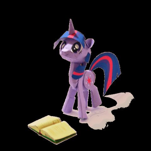 Çocuklar İçin  My Little Pony Kağıt Kübik Oyuncaklar Şablonu  