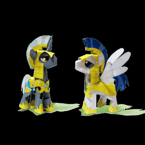 Çocuklar İçin  My Little Pony Kağıt Kübik Oyuncaklar Şablonu  