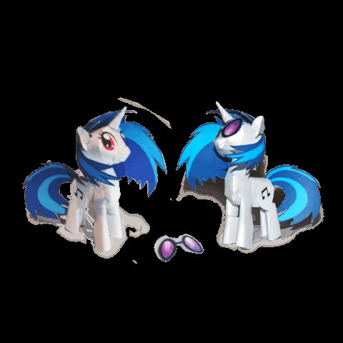 Çocuklar İçin  My Little Pony Kağıt Kübik Oyuncaklar Şablonu  