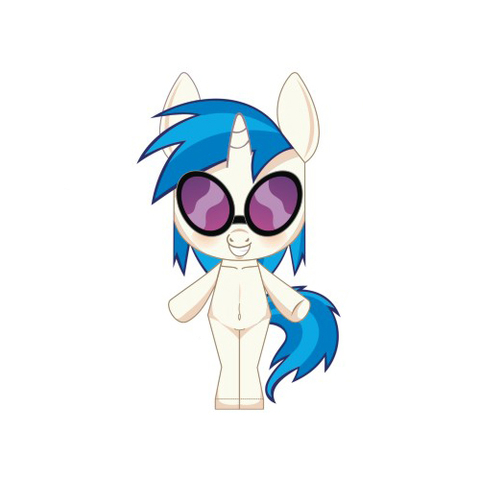 Çocuklar İçin  My Little Pony Kağıt Kübik Oyuncaklar Şablonu  