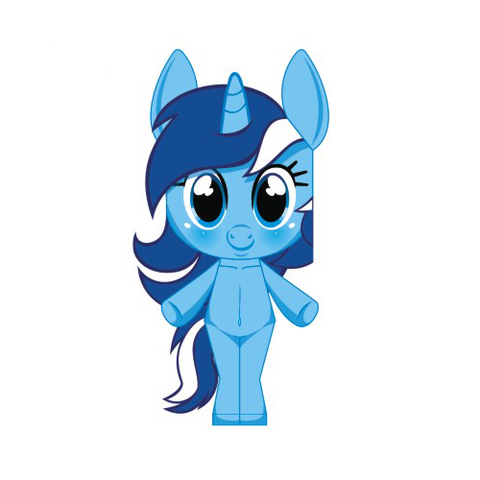 Çocuklar İçin  My Little Pony Kağıt Kübik Oyuncaklar Şablonu  