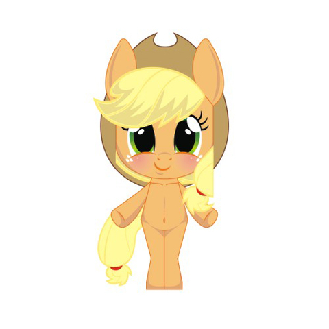 Çocuklar İçin  My Little Pony Kağıt Kübik Oyuncaklar Şablonu  