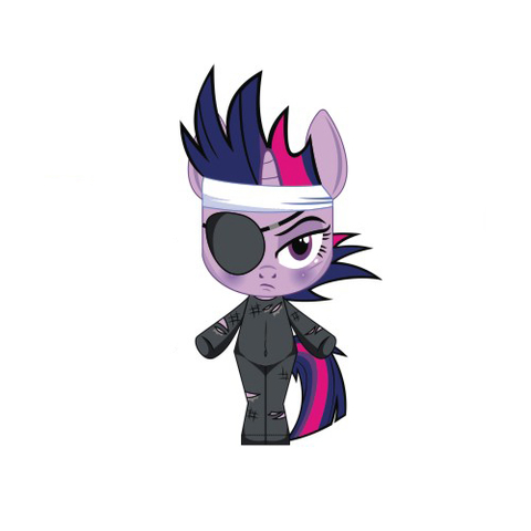Çocuklar İçin  My Little Pony Kağıt Kübik Oyuncaklar Şablonu  