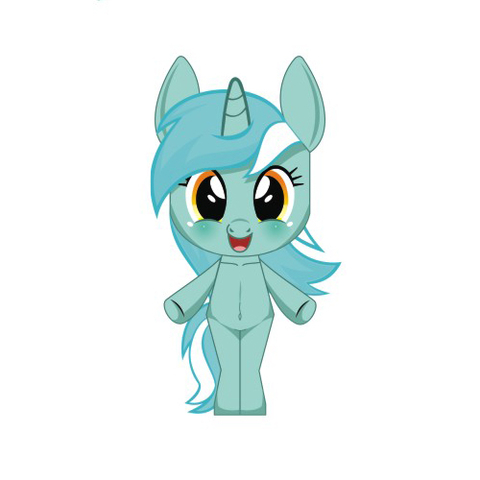 Çocuklar İçin  My Little Pony Kağıt Kübik Oyuncaklar Şablonu  