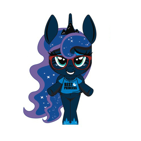 Çocuklar İçin  My Little Pony Kağıt Kübik Oyuncaklar Şablonu  