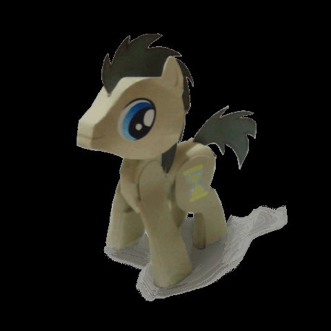 Çocuklar İçin  My Little Pony Kağıt Kübik Oyuncaklar Şablonu  