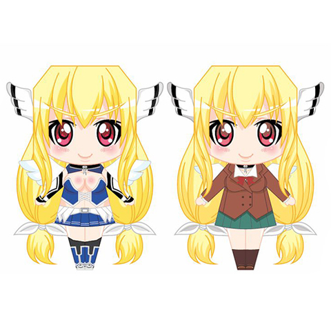 Çocuklar İçin  Chibi Bebekleri Kübik Kağıt Katlama  Şablonu  