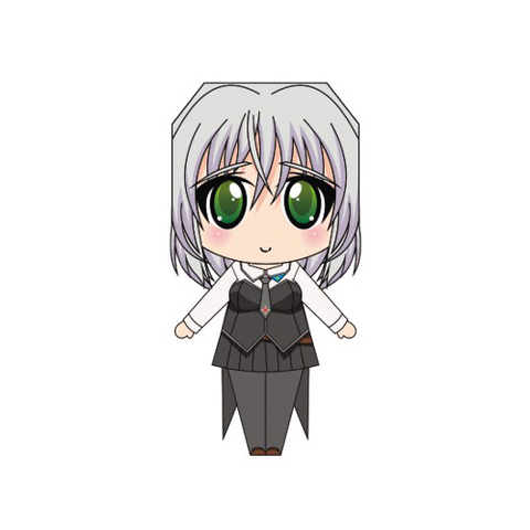 Çocuklar İçin  Strike Witches Kağıt Kübik Oyuncaklar Şablonu  