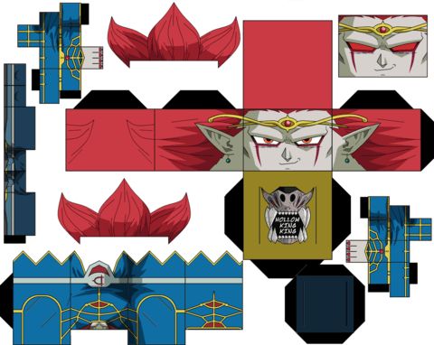Çocuklar İçin  Dragon Ball Kağıt Kübik Oyuncaklar Şablonu  