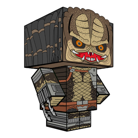 Çocuklar İçin  Predator Kağıt Kübik Oyuncaklar Şablonu  