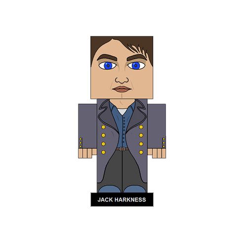 Çocuklar İçin  Torchwood Kağıt Kübik Oyuncaklar Şablonu  