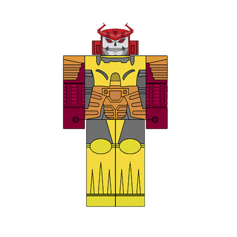 Çocuklar İçin  Transformers Kağıt Kübik Oyuncaklar Şablonu  