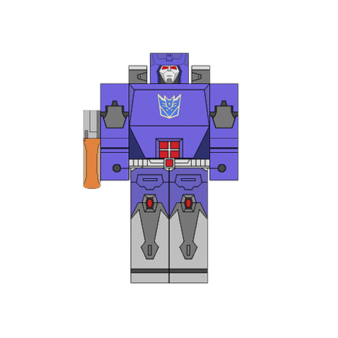 Çocuklar İçin  Transformers Kağıt Kübik Oyuncaklar Şablonu  