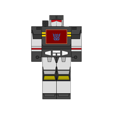 Çocuklar İçin  Transformers Kağıt Kübik Oyuncaklar Şablonu  