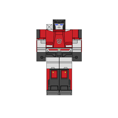 Çocuklar İçin  Transformers Kağıt Kübik Oyuncaklar Şablonu  