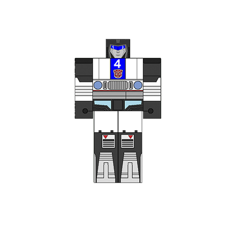 Çocuklar İçin  Transformers Kağıt Kübik Oyuncaklar Şablonu  