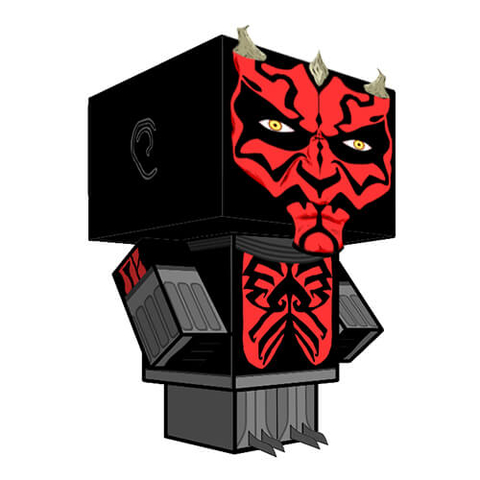 Çocuklar İçin  Star Wars Kağıt Kübik Oyuncaklar Şablonu  