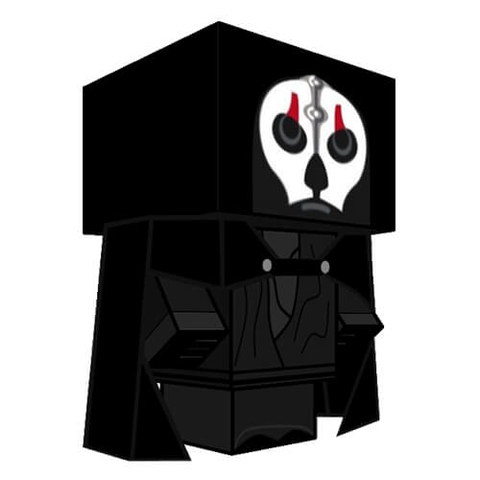 Çocuklar İçin  Star Wars Kağıt Kübik Oyuncaklar Şablonu  