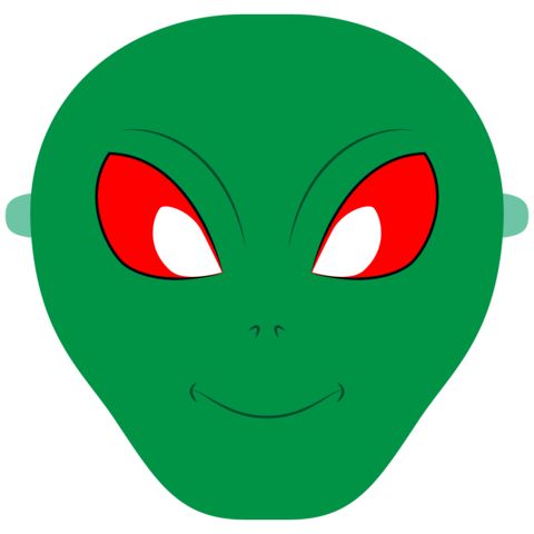 Çocuklar İçin  Fantazi Hazır Maske Şablonları 