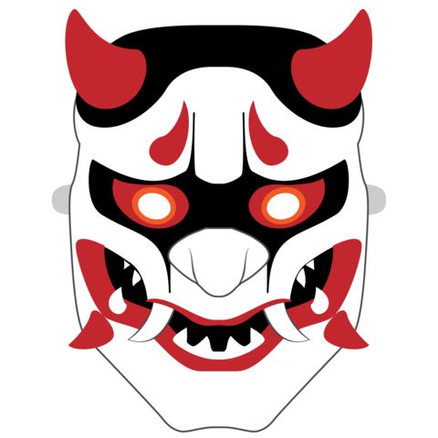 Çocuklar İçin  Fantazi Hazır Maske Şablonları 