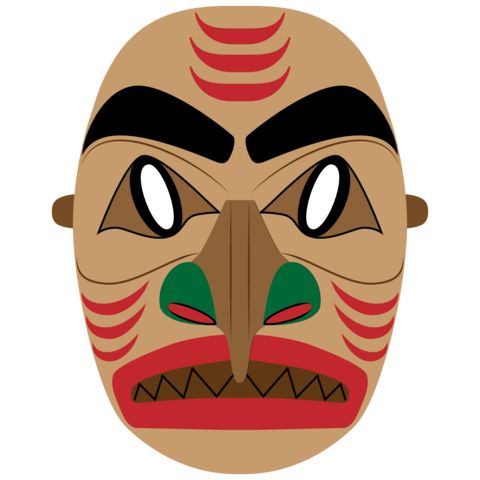   Kabile   maske Şablonları