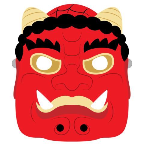 Çocuklar İçin  Kabile Hazır Maske Şablonları 