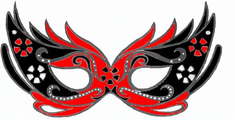 Çocuklar İçin  Balo Hazır Maske Şablonları 