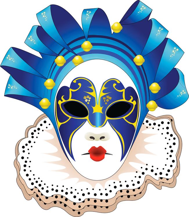 Çocuklar İçin  Balo Hazır Maske Şablonları 