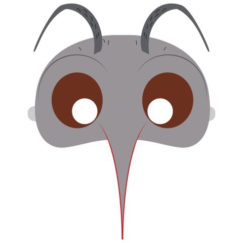   Sinek    maske Şablonları