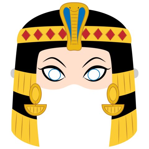 Çocuklar İçin  insan Hazır Maske Şablonları 