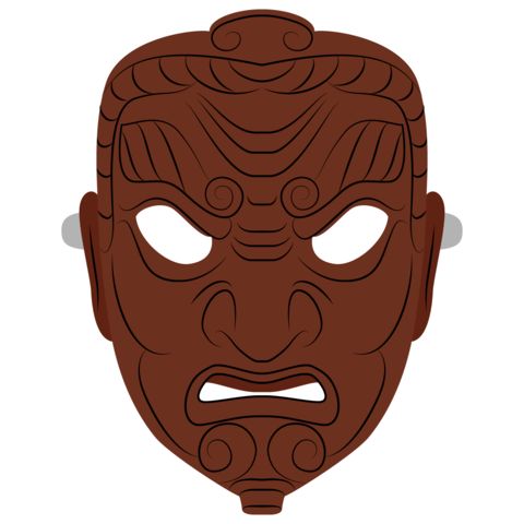 Çocuklar İçin  insan Hazır Maske Şablonları 
