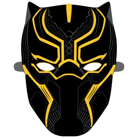 Çocuklar İçin  Çizgifilm-Karakterleri Hazır Maske Şablonları 