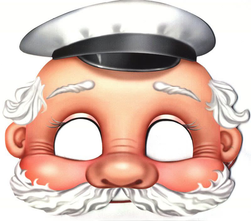 Çocuklar İçin  Çizgifilm-Karakterleri Hazır Maske Şablonları 