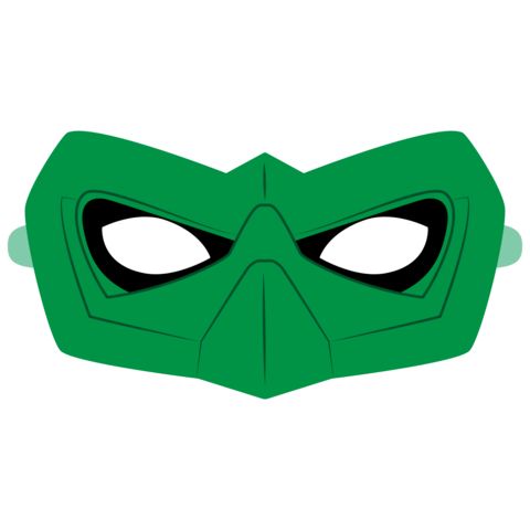Çocuklar İçin  Çizgifilm-Karakterleri Hazır Maske Şablonları 