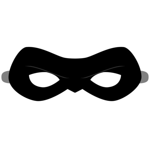 Çocuklar İçin  Çizgifilm-Karakterleri Hazır Maske Şablonları 