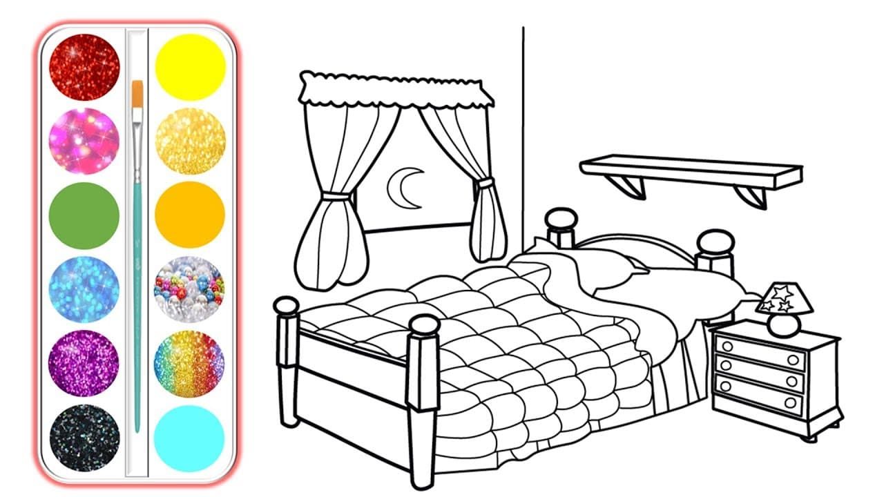 Çocuklar İçin Karışık Boyama Sayfaları 