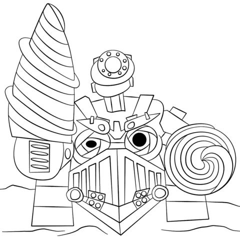 Çocuklar İçin Skylanders Boyama Sayfaları 