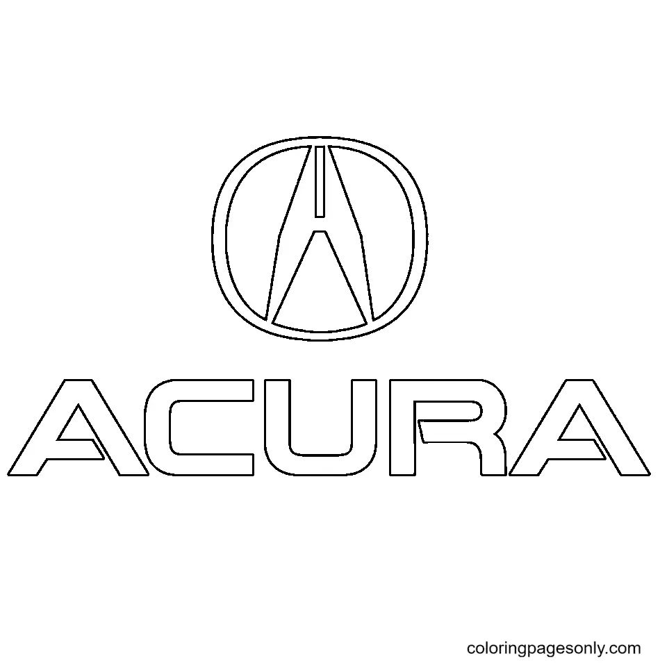 Çocuklar İçin Araba-Logosu Boyama Sayfaları 
