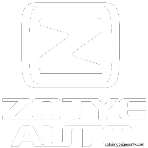 Çocuklar İçin Araba-Logosu Boyama Sayfaları 