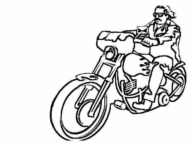 Çocuklar İçin Motor Boyama Sayfaları 