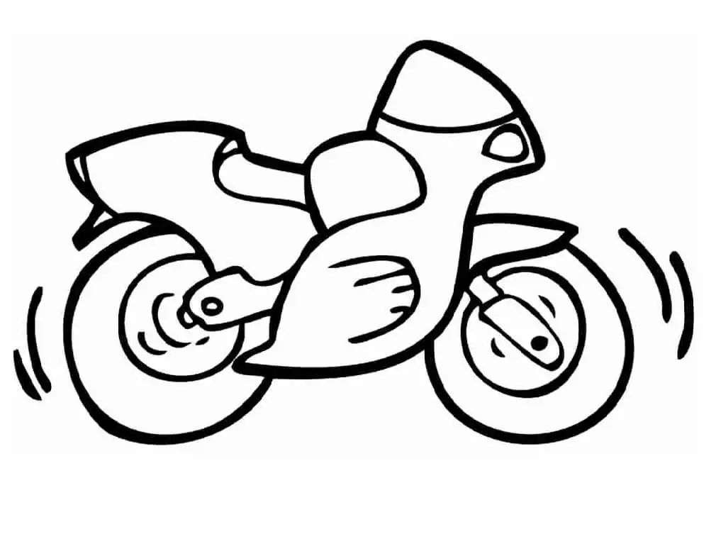 Çocuklar İçin Motor Boyama Sayfaları 