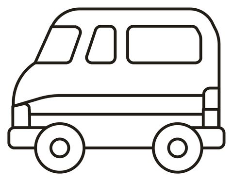 Çocuklar İçin Tren Boyama Sayfaları 